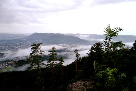 2005-2 randonnées, 073 vue depuis la roche des Cailloux, 24 juillet