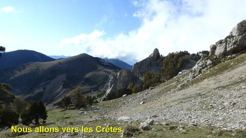 Circuit des Crêtes et Cols du Vallon de pré la Pierre (La Cluse Dévoluy) , Boucle des Amésuras  la Cluse  012