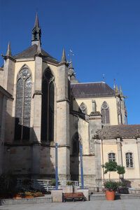 20200813-02 GR7 Ballon d'Alsace - Grancey - Beaune, 1478 L'église abbatiale, Remiremont
