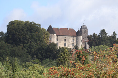 20200813-02 GR7 Ballon d'Alsace - Grancey - Beaune, 1593 Château de Saint-Baslemont