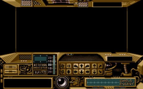 Amiga Pixel art 1,  Incomming-Cockpits-3DCS_Driller_Frame