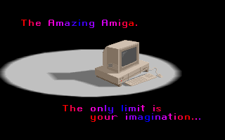 Amiga Pixel art 1,  Incomming-ColorCycling-Spotlight