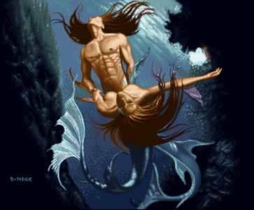Amiga Pixel art 1,  Incomming-D-Mage-D-Mage_Mermaids
