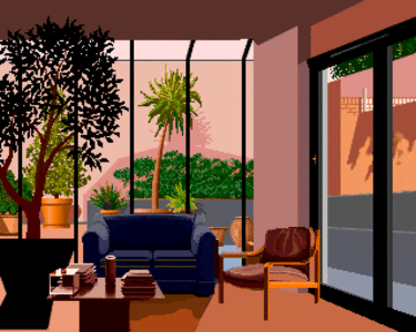 Amiga Pixel art 1,  Incomming-Eddey-yewadiure7m21_Eddey_Sunroom