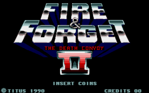 Amiga Pixel art 1,  Incomming-fireforget2_title