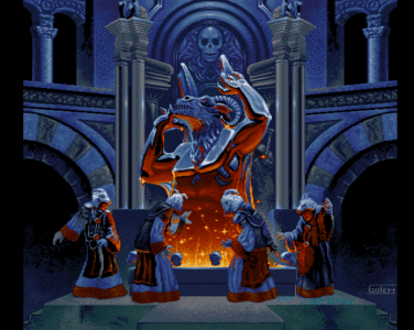 Amiga Pixel art 1,  Incomming-Golem-Golem_Sabbath