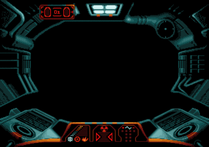 Amiga Pixel art 1,  Incomming-infestation_cockpit2