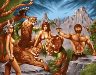 Amiga Pixel art 1,  Incomming-Iridon-Iridon_Barbarians