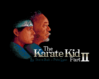 Amiga Pixel art 1,  Incomming-karatekid2