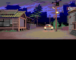 Amiga Pixel art 1,  Incomming-karatekid2_02_ontheroadintheevening