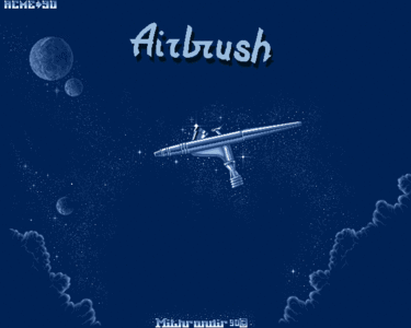 Amiga Pixel art 1,  Incomming-Mithrandir-Mithrandir_Airbrush