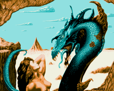 Amiga Pixel art 1,  Incomming-Sauron-Sauron_BeautyAndTheBeast