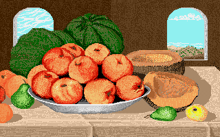 Amiga Pixel art 1,  Incomming-Stillife