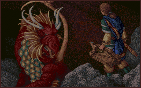Amiga Pixel art 1, BradleyWSchenck-AmigaDreams_TheDragon
