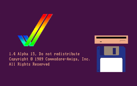 Amiga Pixel art 1, Commodore-Kickstart14a