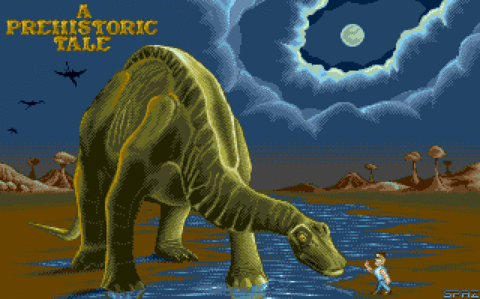 Amiga Pixel art 1, DavidMoss-PrehistoricTale