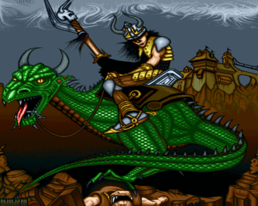 Amiga Pixel art 1, Devilstar-Devilstar_Dragon