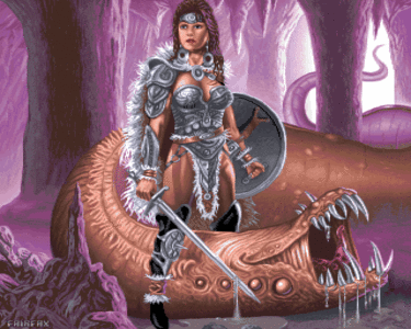 Amiga Pixel art 1, Fairfax-Fairfax_PurpleWorm