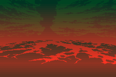 Amiga Pixel art 1, FranckSauer-Agony_Level6_Horizon