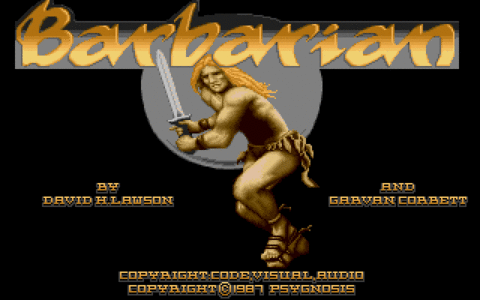 Amiga Pixel art 1, GarvanCorbett-Barbarian