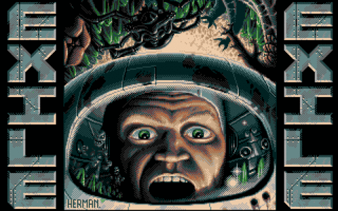 Amiga Pixel art 1, HermanSerrano-Exile