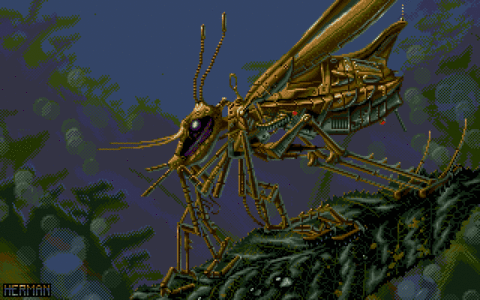 Amiga Pixel art 1, HermanSerrano-Infestation