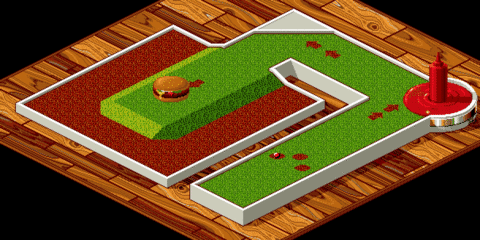 Amiga Pixel art 1, IanGooding-ZanyGolf_Level2_Map
