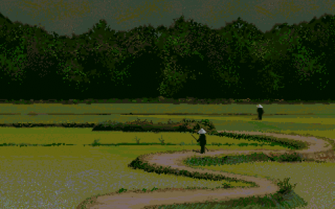 Amiga Pixel art 2, IanHarling-LostPatrol_PanoramaFields