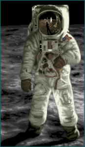 Amiga Pixel art 1, Iluvatar-Iluvatar_Astronaut