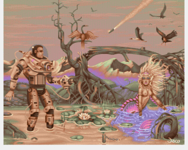 Amiga Pixel art 1, Jaco-Jaco_MySiren