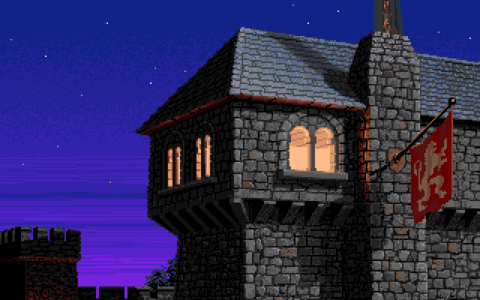 Amiga Pixel art 1, JimSachs-DefenderOfTheCrown2_Romantic_ResidentialBuilding