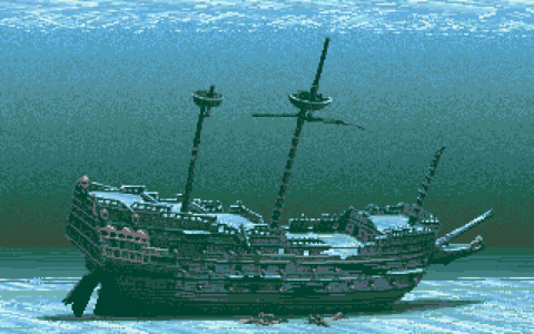 Amiga Pixel art 1, JimSachs-JimSachs_20000LeaguesUnderTheSea_Shipwreck_var