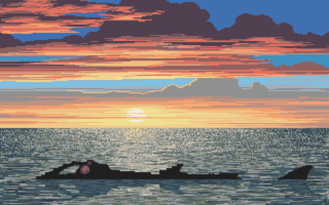 Amiga Pixel art 1, JimSachs-JimSachs_20000LeaguesUnderTheSea_Sunset