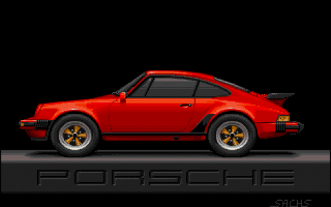 Amiga Pixel art 1, JimSachs-JimSachs_Porsche3