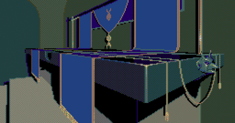 Amiga Pixel art 2, MagneticScrolls-Fish_04_AltarRoom