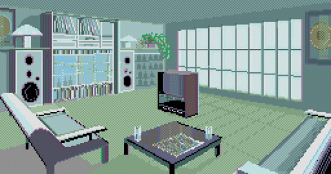Amiga Pixel art 2, MagneticScrolls-Fish_06_PlushLounge