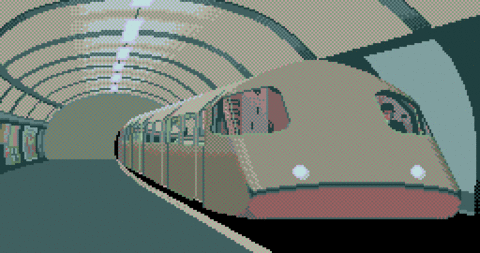 Amiga Pixel art 2, MagneticScrolls-Fish_11_Platform