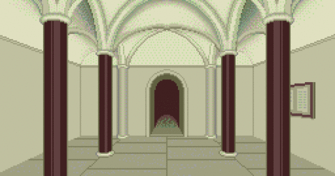 Amiga Pixel art 2, MagneticScrolls-GuildOfThieves_12_Antechamber