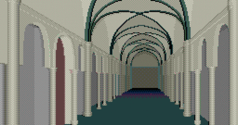 Amiga Pixel art 2, MagneticScrolls-GuildOfThieves_15_TopOfStarway