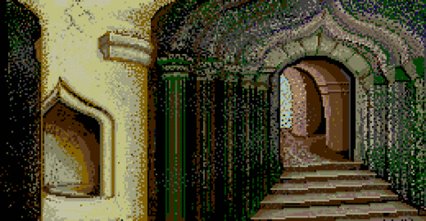 Amiga Pixel art 2, MagneticScrolls-Jinxter_12_MarbleSteps