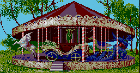 Amiga Pixel art 2, MagneticScrolls-Jinxter_16_Carousel