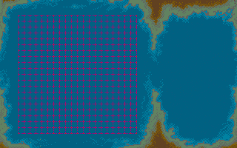 Amiga Pixel art 2, PeteLyon-Battleships_Map
