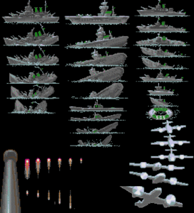 Amiga Pixel art 2, PeteLyon-Battleships_Objects