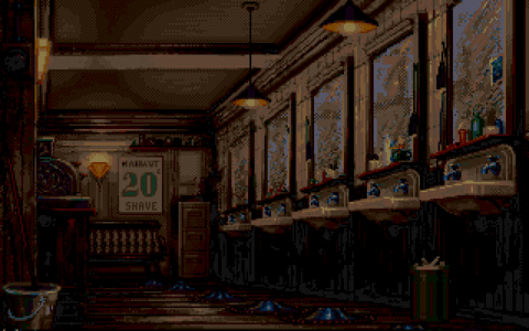 Amiga Pixel art 2, PeteLyon-Godfather_Level3_Barber