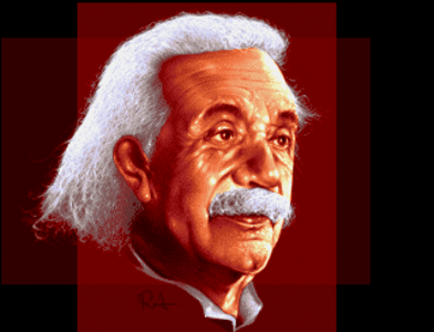 Amiga Pixel art 1, Ra-Ra_Einstein1