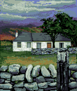 Amiga Pixel art 2, Applications-_images-DeluxePrint_Cottage.tft1