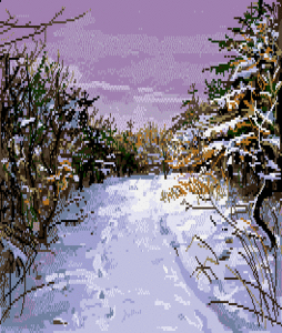 Amiga Pixel art 2, Applications-_images-DeluxePrint_Winter.tft1
