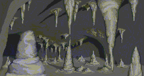 Amiga Pixel art 2, MagneticScrolls-_images-Pawn_12_Cavern.tft1