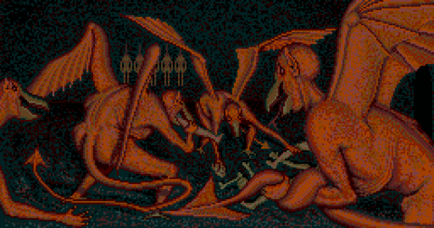 Amiga Pixel art 2, MagneticScrolls-_images-Pawn_25_Cavern.tft1