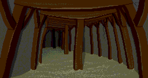 Amiga Pixel art 2, MagneticScrolls-_images-Pawn_29_Tunnel.tft1